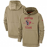 Houston Texans 2019 Salute To Service Sideline Therma Pullover Hoodie,baseball caps,new era cap wholesale,wholesale hats